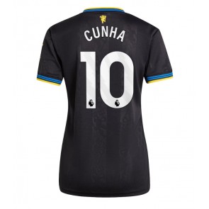 Manchester United Matheus Cunha #10 Tredje Tröja Kvinnor 2025-26 Kortärmad